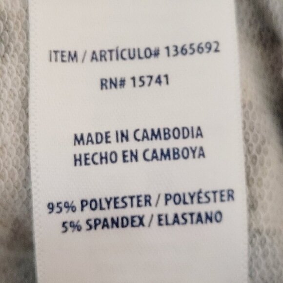 Splendid Sz Small Leopard Shirt Tan Gray Sweatshirt Look Casual Everyday Wear - Picture 6 of 6